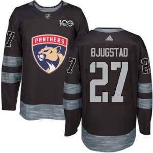 Kinder Florida Panthers Eishockey Trikot Nick Bjugstad #27 Authentic Schwarz 1917-2017 100th Anniversary